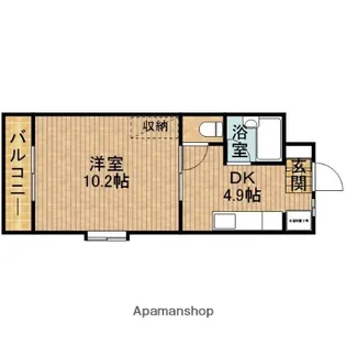 エスペランサⅠ【1階】の間取り