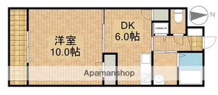 セントラルヒルズA【303号室】の間取り