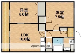 トップアイルⅡ【3階】の間取り