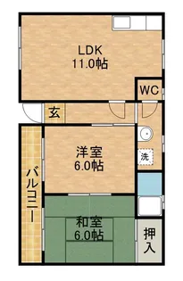 ポートアイランドT【2階】の間取り
