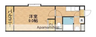 カウベルⅢ【2階】の間取り