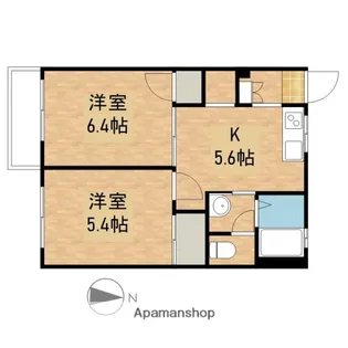 フォーブルA【1階】の間取り