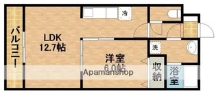 メゾンあさな【2階】の間取り