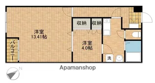 ARCO10【4階】の間取り
