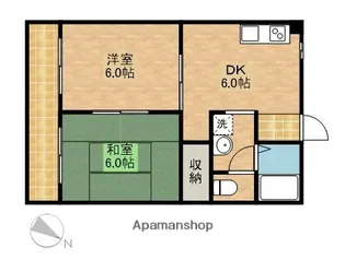 SAINT MAISON【1階】の間取り