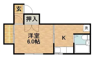 ツジハイツ【1階】の間取り