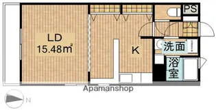 VILLA VISTA AINO【2階】の間取り