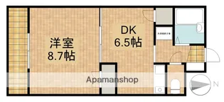 プラザヴィラA【4階】の間取り