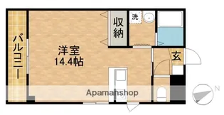 Nハイヒルズ【2階】の間取り