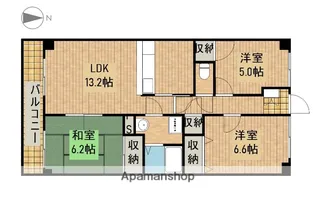 コスモス【1階】の間取り