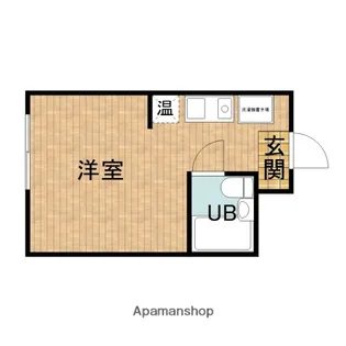 メモリアルハウス【303号室】の間取り