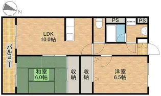レイクグリーンAKEBONO【1階】の間取り
