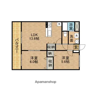 グランシャトー【1階】の間取り