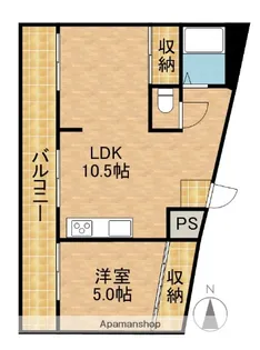 Vタウン【4階】の間取り