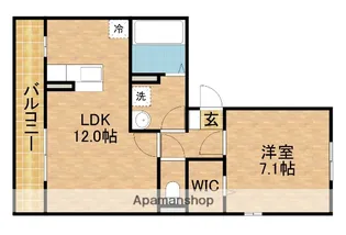 グランドソレイユ【3階】の間取り