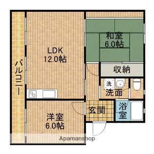 ストークマンションⅠ【303号室】の間取り