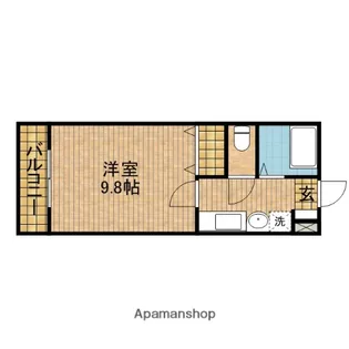 フォルテ【3階】の間取り