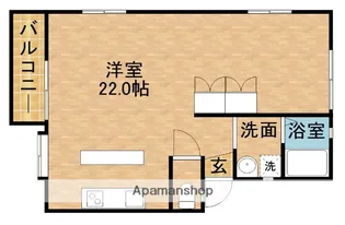 エスポワヒルズ【1階】の間取り