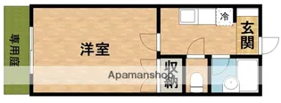 エスペランス【103号室】の間取り