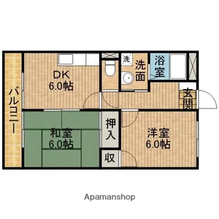 SURPLUS楓【2階】の間取り