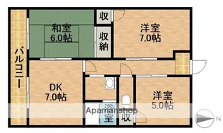 SPOONⅢ【4階】の間取り
