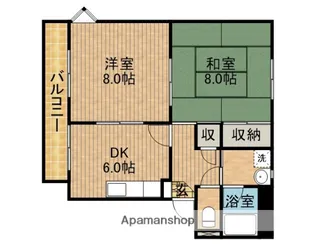 SURPLUSSUBARU【201号室】の間取り