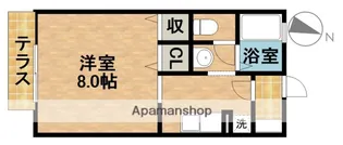 JHかけがわ【1階】の間取り