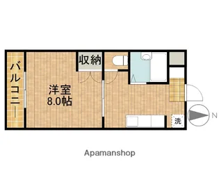 メゾン・ド・K【1階】の間取り