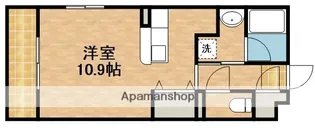 ドリームピア大蒲【1階】の間取り