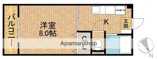 エイカハイム【2階】の間取り