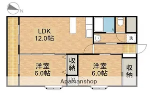 メゾンイセキ【1階】の間取り