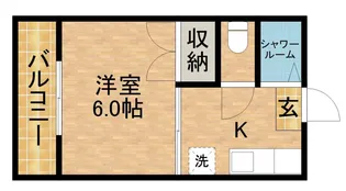 コーポ橋羽【3階】の間取り