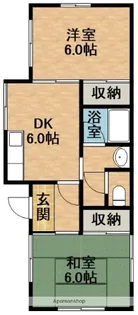 ツインハウス【1階】の間取り