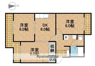 デイブレイク【3階】の間取り