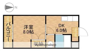 シンフォニー【1階】の間取り