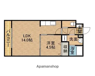 サンパティークⅠ【2階】の間取り