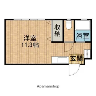 アヴェニュー【3階】の間取り