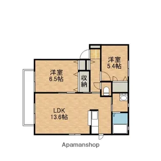 ピアグリーン【2階】の間取り