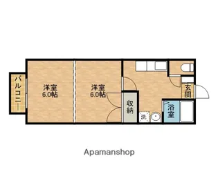 フローレンス光陽【1階】の間取り