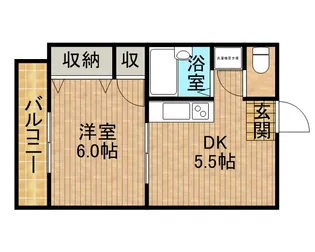MAYハウス青葉町【2階】の間取り