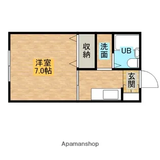 アーバンシティ三島【3階】の間取り