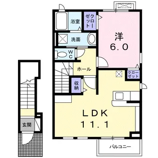 マイ ライフ【2階】の間取り