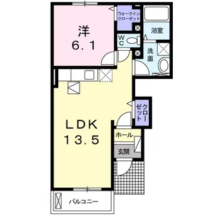 LIBERAL 722【1階】の間取り