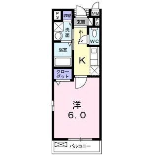 LIBERTY 1860【2階】の間取り