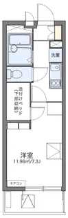 レオパレス吉原【3階】の間取り
