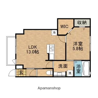 ARIETTA A【1階】の間取り