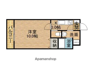 プレジールⅡ【4階】の間取り