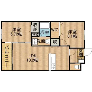 PRECIOUSⅡ【5階】の間取り