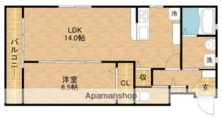 カッシーニ【1階】の間取り