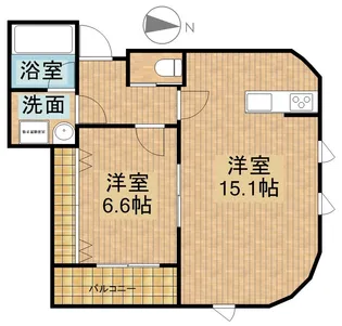 レフィーズ【2階】の間取り